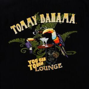 Tommy Bahama You Can Toucan Lounge Leaf Silk Hawaiian Camp Button Up Shirt Large
